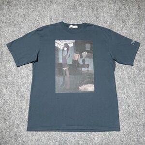 Undercover Helen Verhoeven Gray Graphic Logo T-shirt Size 4 Large Jun Takahashi